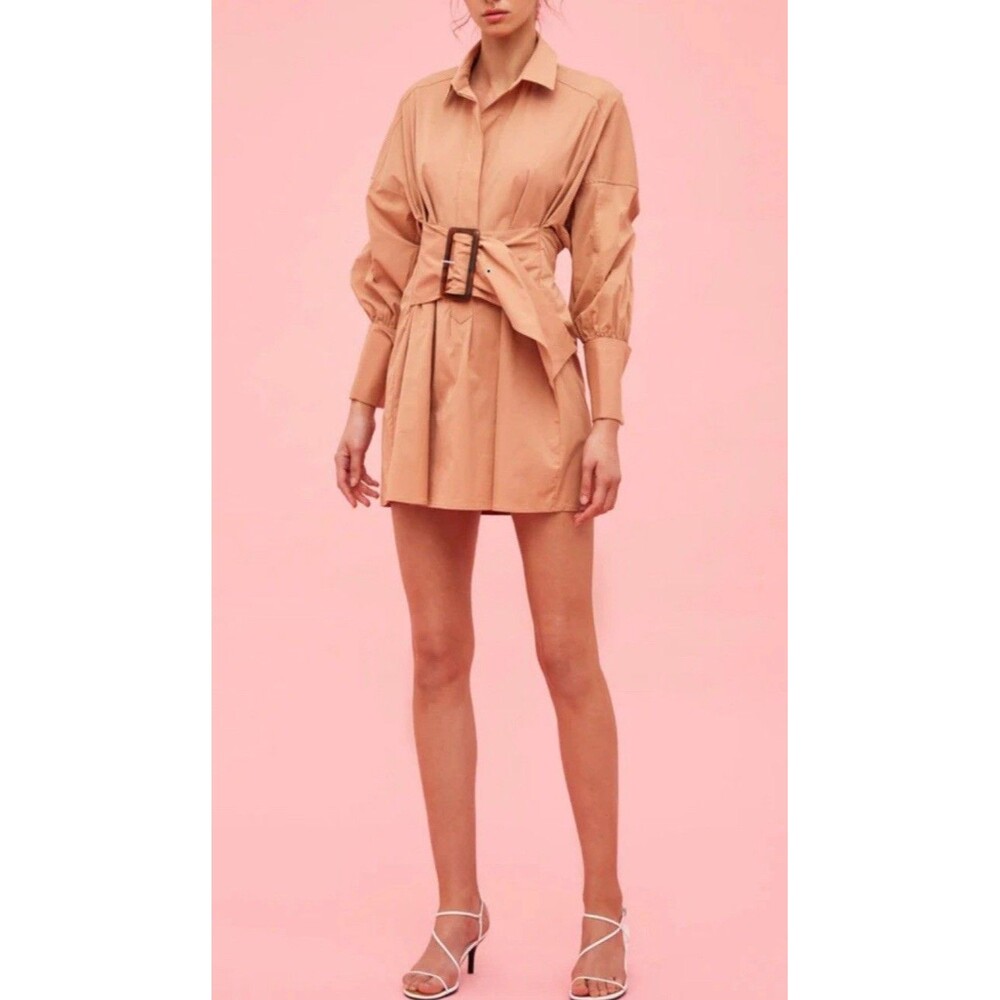 Revolve c/meo collective Artwork Belted Dress Size xs